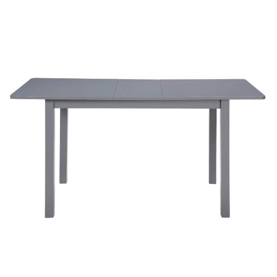59 Extendable Dining Table, Modern House Dining Room Table For 4-8, Wooden Kitchen Table , Dining Room, Working Office, Home Living Room Furniture For Small Space, Dark Gray