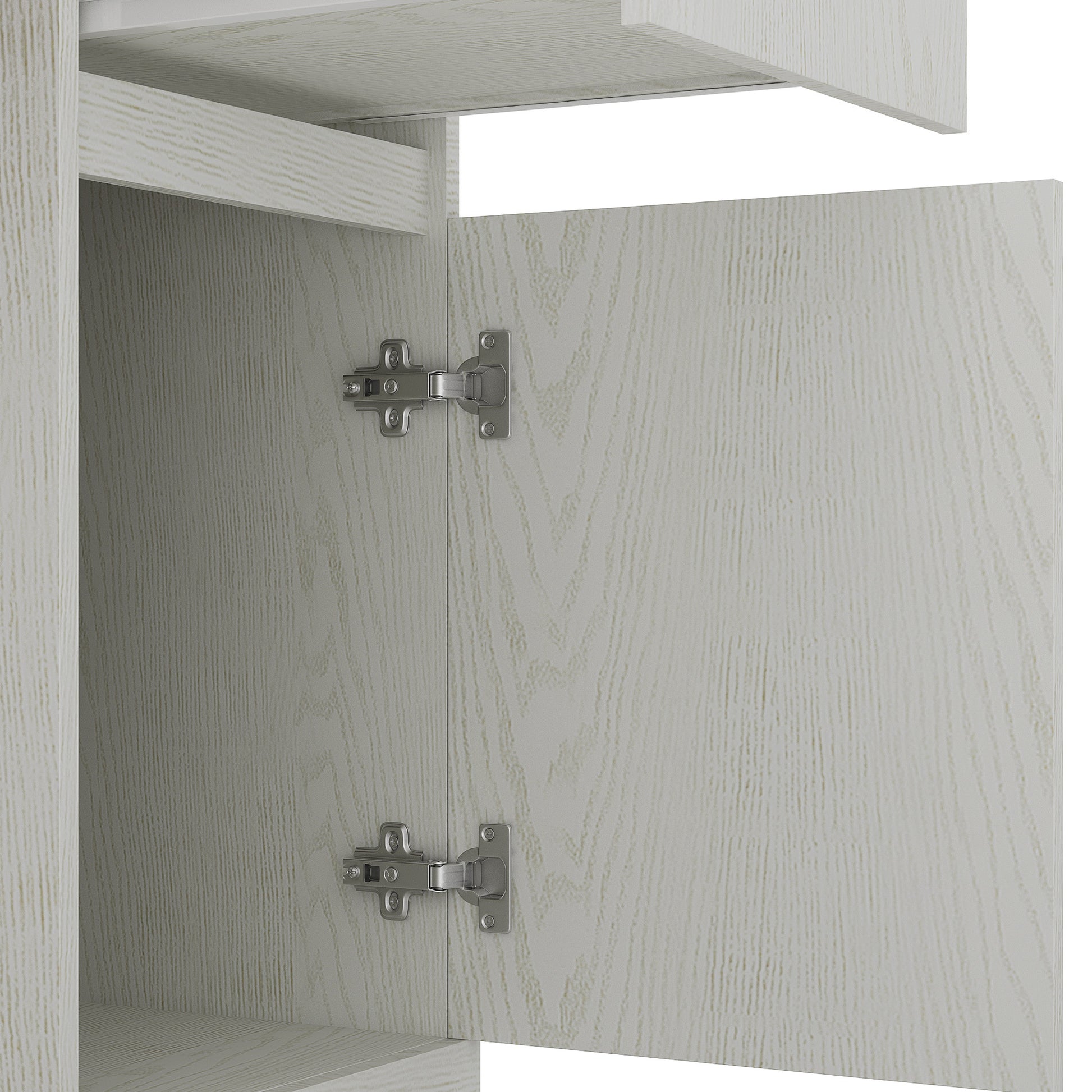 Computer Desk With Hutch & Bookshelf,Wood Executive Desk Teens Student Desk Writing Laptop Home Office Desk With Drawers,3 AC Outlets And 2 USB Charging Ports,Study Laptop Table For Home